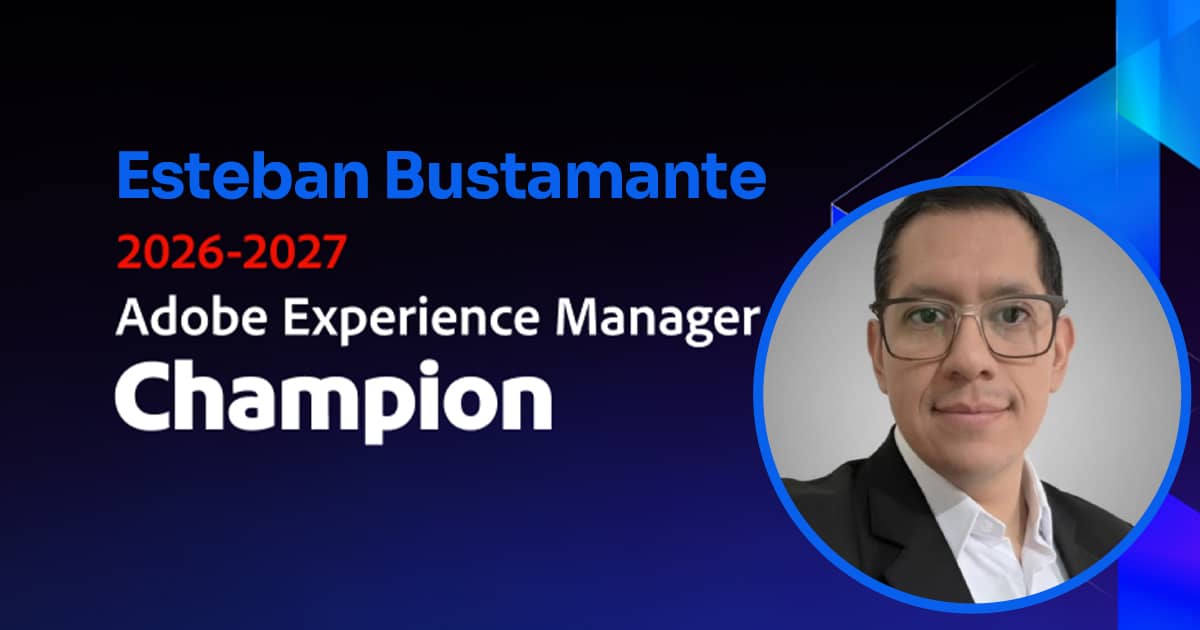 Esteban Bustamante AEM Champion 2026-2027